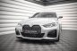 Preview: Maxton Front Ansatz V.1 für BMW 4er / i4 Gran Coupe M-Paket G26 schwarz Hochglanz BM-4-G26-MPACK-GC-FD1-G