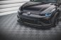Preview: Maxton Front Ansatz V.1 für Volkswagen Golf R Mk8 schwarz Hochglanz VW-GO-8-R-FD1-G