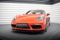 Preview: Maxton Front Ansatz V.1 für Porsche 718 Cayman 982c schwarz Hochglanz PO-CA-718-FD1-G