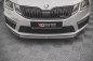 Preview: Maxton Front Ansatz V.1 für Skoda Octavia RS Mk3 Facelift schwarz Hochglanz SK-OC-3F-RS-FD1-G