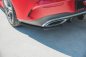 Preview: Maxton Heck Ansatz Flaps Diffusor für Mercedes-Benz CLA Shooting Brake AMG-Line X118 schwarz Hochglanz ME-CLA-118-AMGLINE-ES-RSD1-G