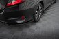 Preview: Maxton Hintere Seiten Flaps Honda Civic Mk10 schwarz Hochglanz HOCI10CNC-RSF1-G