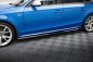 Preview: Maxton Seitenschweller Ansatz V.4 Audi A4 / A4 S-Line / S4 B8 schwarz Hochglanz AU-S4-B8-SD1-G