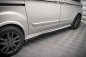 Preview: Maxton Seitenschweller Ansatz für Ford Transit Custom ST-Line Mk1 Facelift schwarz Hochglanz FO-TRC-1F-STLINE-SD1-G