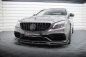 Preview: Maxton Front Ansatz V.2 Mercedes-AMG C63 Limousine / Kombi W205 Facelift schwarz Hochglanz ME-C-205F-63-FD2-G