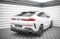 Preview: Maxton Mittlerer Diffusor Heck Ansatz DTM Look für BMW X6 M-Paket G06 schwarz Hochglanz BM-X6-06-MPACK-RD1G+RD2-G
