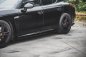 Preview: Maxton Seitenschweller Ansatz für V.2 für Porsche Panamera Turbo 970 Facelift schwarz Hochglanz PO-PA-970-T-SD2-G