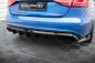 Preview: Maxton Diffusor Heck Ansatz Audi A4 S-Line Limousine / Avant B8 (Version mit einseitigem Doppelauspuffendrohr) AU-S4-B8-RS1GOO_