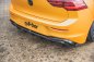 Preview: Maxton Diffusor Heck Ansatz für VW Golf 8 schwarz Hochglanz VW-GO-8-RS1-G