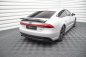 Preview: Maxton Mittlerer Diffusor Heck Ansatz für Audi A7 C8 schwarz Hochglanz AU-A7-C8-RD1-G