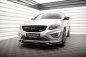 Preview: Maxton Front Ansatz für Volvo XC60 R-Design Mk1 Facelift schwarz Hochglanz VO-XC60-1F-RDESIGN-FD1G+FD1R-G