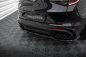 Preview: Maxton Mittlerer Cup Diffusor Heck Ansatz Alfa Romeo Stelvio Quadrifoglio Mk1 schwarz Hochglanz AL-ST-1-QV-RD1G+RD2-G
