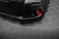 Preview: Maxton Street Pro Front Ansatz + Flaps Audi A7 RS7 Look C7 schwarz Hochglanz AUA7C7RS7LOOKCNC-FD1BRB+FSF1-G