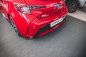 Preview: Maxton Mittlerer Diffusor Heck Ansatz für Toyota Corolla XII Hatchback schwarz Hochglanz TO-CO-12-HB-RD1-G