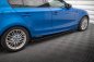 Preview: Maxton Seitenschweller Ansatz BMW 1er M-Paket E87 Facelift schwarz Hochglanz BM-1-87F-MPACK-SD1-G