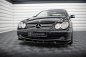 Preview: Maxton Front Ansatz V.2 für Mercedes-Benz CLK W209 schwarz Hochglanz ME-CLK-209-FD2-G