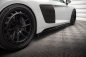 Preview: Maxton Seitenschweller Ansatz für V.2 für Audi R8 Mk2 Facelift schwarz Hochglanz AU-R8-2F-SD3-G