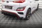 Preview: Maxton Heck Ansatz Flaps Diffusor V.2 für Hyundai Kona Mk1 schwarz Hochglanz HY-KO-1-N-RSD2-G