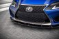 Preview: Maxton Front Ansatz V.1 für Lexus GS F Mk4 Facelift schwarz Hochglanz LE-GSF-4F-FD1-G