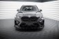 Preview: Maxton Front Ansatz V.2 BMW X5 M F95 Facelift schwarz Hochglanz BM-X5M-F95F-FD2-G