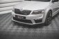 Preview: Maxton Front Ansatz V.4 für Skoda Octavia RS Mk3 schwarz Hochglanz SK-OC-3-RS-FD4-G