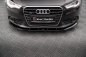 Preview: Maxton Front Ansatz V.3 Audi A6 C7 schwarz Hochglanz AU-A6-C7-FD3-G