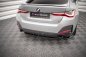 Preview: Maxton Mittlerer Diffusor Heck Ansatz für BMW 4er Gran Coupe M-Paket G26 schwarz Hochglanz BM-4-G26-MPACK-GC-RD1-G