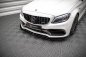 Preview: Maxton Front Ansatz V.1 für Mercedes-AMG C63 Coupe AMG Aero Pack C205 Facelift schwarz Hochglanz ME-C-205F-AMG-C-FD1-G