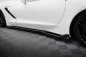 Preview: Maxton Seitenschweller Ansatz V.2 Chevrolet Corvette Stingray C7 schwarz Hochglanz CH-CO-C7-SD2-G