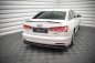 Preview: Maxton Mittlerer Diffusor Heck Ansatz für Audi A6 C8 schwarz Hochglanz AU-A6-C8-RD1-G