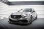 Preview: Maxton Front Flaps Mercedes-AMG C63 Limousine / Kombi W205 Facelift schwarz Hochglanz MEC205F63CNC-FSF1-G