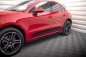 Preview: Maxton Seitenschweller Ansatz für Porsche Macan Mk1 Facelift schwarz Hochglanz PO-MA-1F-SD1-G