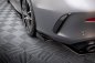 Preview: Maxton Hintere Seiten Flaps Mercedes-AMG C43 Coupe / Cabrio C205 Facelift / A205 Facelift schwarz Hochglanz MEC205F43CCNC-RSF1-G