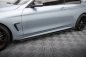 Preview: Maxton Side Flaps BMW 4er Coupe / Gran Coupe / Cabrio M-Paket F32 / F36 / F33 schwarz Hochglanz BM4F32MPACKCNC-SF1-G