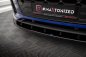 Preview: Maxton Front Ansatz V.2 für Audi SQ5 / Q5 S-Line SUV / Sportback Mk2 Facelift schwarz Hochglanz AU-SQ5-2F-SB-FD2-G