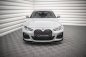 Preview: Maxton Front Ansatz V.2 für BMW 4er / i4 Gran Coupe M-Paket G26 schwarz Hochglanz BM-4-G26-MPACK-GC-FD2-G