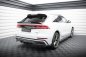 Preview: Maxton Mittlerer Cup Diffusor Heck Ansatz Audi Q8 S-Line Mk1 schwarz Hochglanz AU-Q8-1-SLINE-RD1G+RD2-G