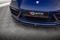 Preview: Maxton Front Ansatz V.1 für Porsche 911 Carrera Aero 992 schwarz Hochglanz PO-911-992-CA-AERO-FD1-G