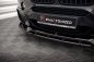 Preview: Maxton Front Ansatz V.3 für BMW X6 M-Paket F16 schwarz Hochglanz BM-X6-16-MPACK-FD3G+FD3R-G