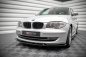 Preview: Maxton Front Ansatz V.3 BMW 1er E81 Facelift schwarz Hochglanz BM-1-81F-FD3-G
