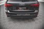 Preview: Maxton Heck Ansatz Flaps Diffusor für Audi A4 Avant B9 schwarz Hochglanz AU-A4-B9-AV-RSD1-G