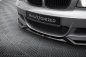 Preview: Maxton Front Ansatz V.1 BMW 1er M-Paket E82 schwarz Hochglanz BM-1-82-MPACK-C-FD1-G