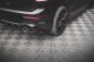 Preview: Maxton Heck Ansatz Flaps Diffusor V.3 für Volkswagen Golf R Mk8 Carbon Look  VW-GO-8-R-RSD3-C
