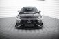 Preview: Maxton Street Pro Front Ansatz + Flaps Mercedes-AMG A35 W177 Facelift schwarz Hochglanz MEA177F35CNC-FD1B+FSF1-G