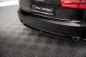 Preview: Maxton Mittlerer Cup Diffusor Heck Ansatz Audi A6 Avant C7 schwarz Hochglanz AU-A6-C7-AV-RD1-G