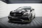 Preview: Maxton Front Ansatz V.3 Mercedes-AMG CLA 45 Aero C117 Facelift schwarz Hochglanz ME-CLA-117-45-AMG-AERO-FD1-G