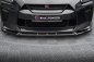 Preview: Maxton Front Ansatz V.2 Nissan GTR R35 Facelift schwarz Hochglanz NI-GTR-4F3-FD2-G