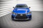 Preview: Maxton Front Ansatz V.1 für Lexus GS F Mk4 Facelift schwarz Hochglanz LE-GSF-4F-FD1-G