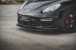 Preview: Maxton Front Ansatz V.1 für Porsche Panamera Turbo 970 Facelift schwarz Hochglanz PO-PA-970-T-FD1-G