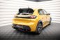 Preview: Maxton Street Pro Heck Ansatz Flaps Diffusor +Flaps für Peugeot 208 GT Mk2 schwarz Hochglanz PE2082GTCNC-RS1B+BRBI+RSF1-G